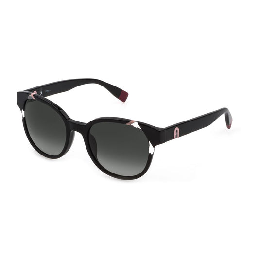 Furla Schwarze Plastiksonnenbrille