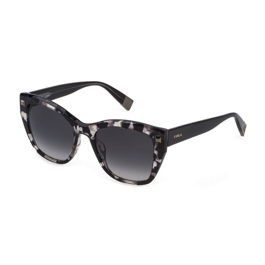 Furla Graue Plastiksonnenbrille