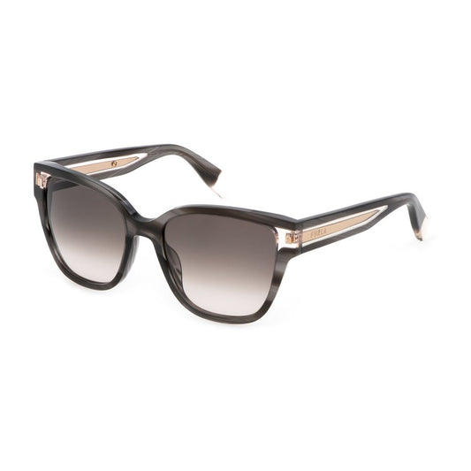 Furla Graue Plastiksonnenbrille