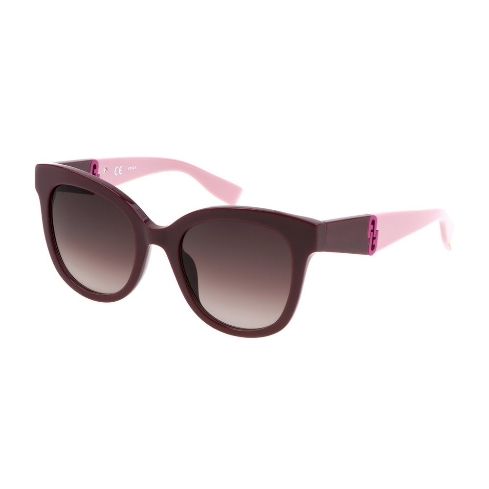 Furla Rote Plastiksonnenbrille