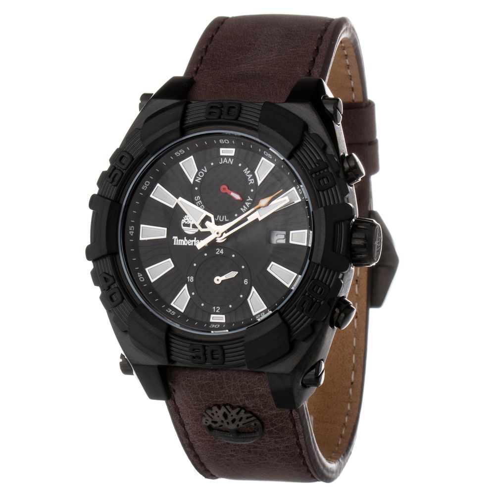 Timberland Braune Lederuhr