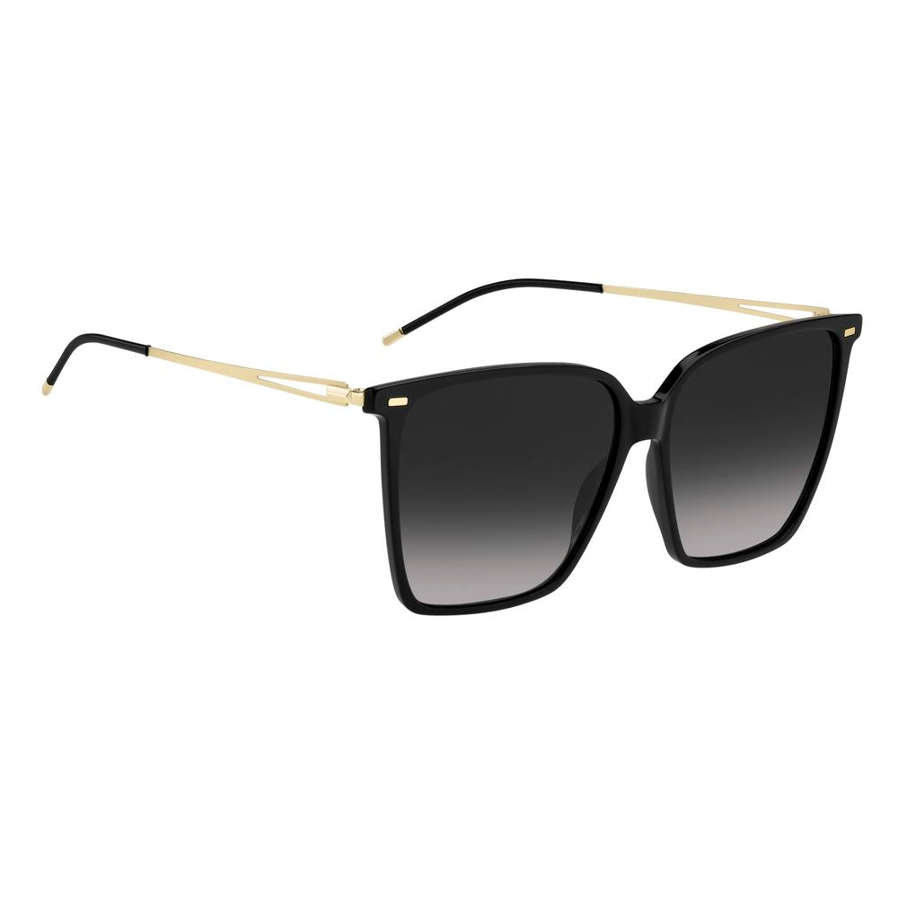 Hugo Boss Schwarze Acetat-Sonnenbrille