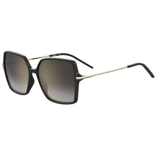 Hugo Boss Schwarze Acetat-Sonnenbrille