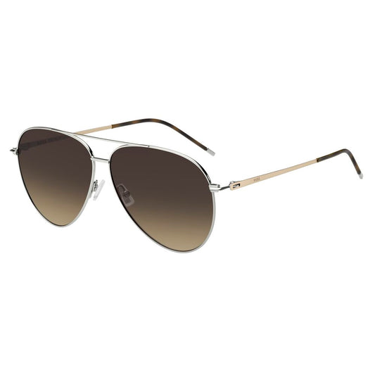 Hugo Boss Goldene Metall-Sonnenbrille