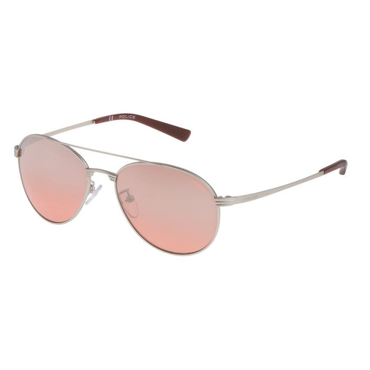 Police Graue Metall-Sonnenbrille