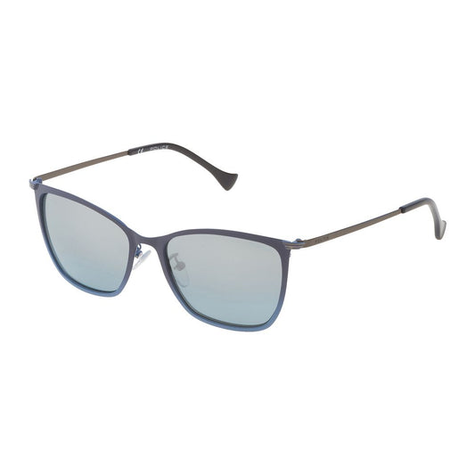 Police Blaue Metall-Sonnenbrille