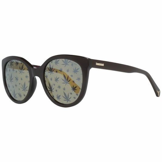 Police Braune Acetat-Sonnenbrille