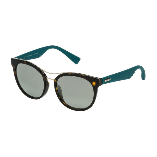 Police Braune Acetat-Sonnenbrille