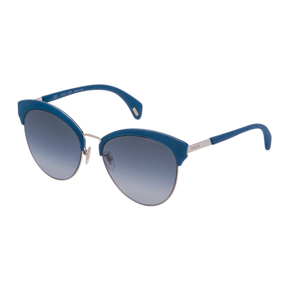 Police Goldene Metall-Sonnenbrille