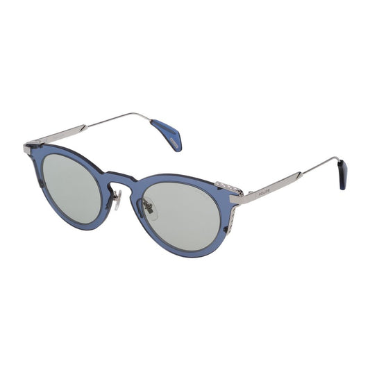 Police Graue Metall-Sonnenbrille