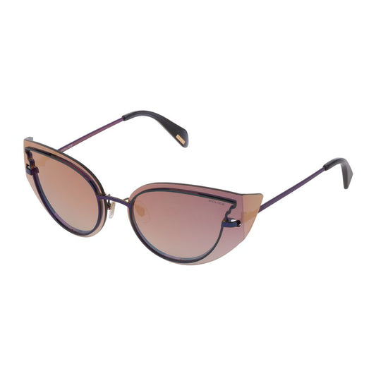 Police Blaue Metall-Sonnenbrille