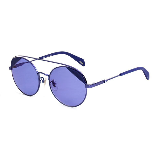 Police Blaue Metall-Sonnenbrille