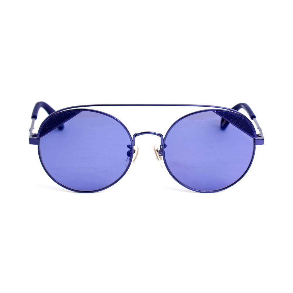 Police Blaue Metall-Sonnenbrille