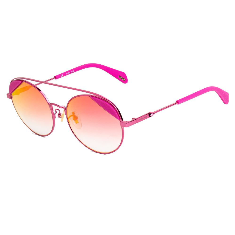 Police Rosa Metall-Sonnenbrille