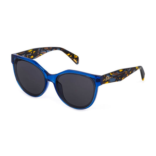 Police Blaue Injektionssonnenbrille