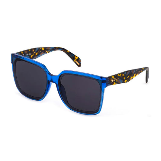 Police Blaue Injektionssonnenbrille