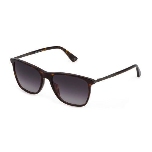 Police Braune Metall-Sonnenbrille