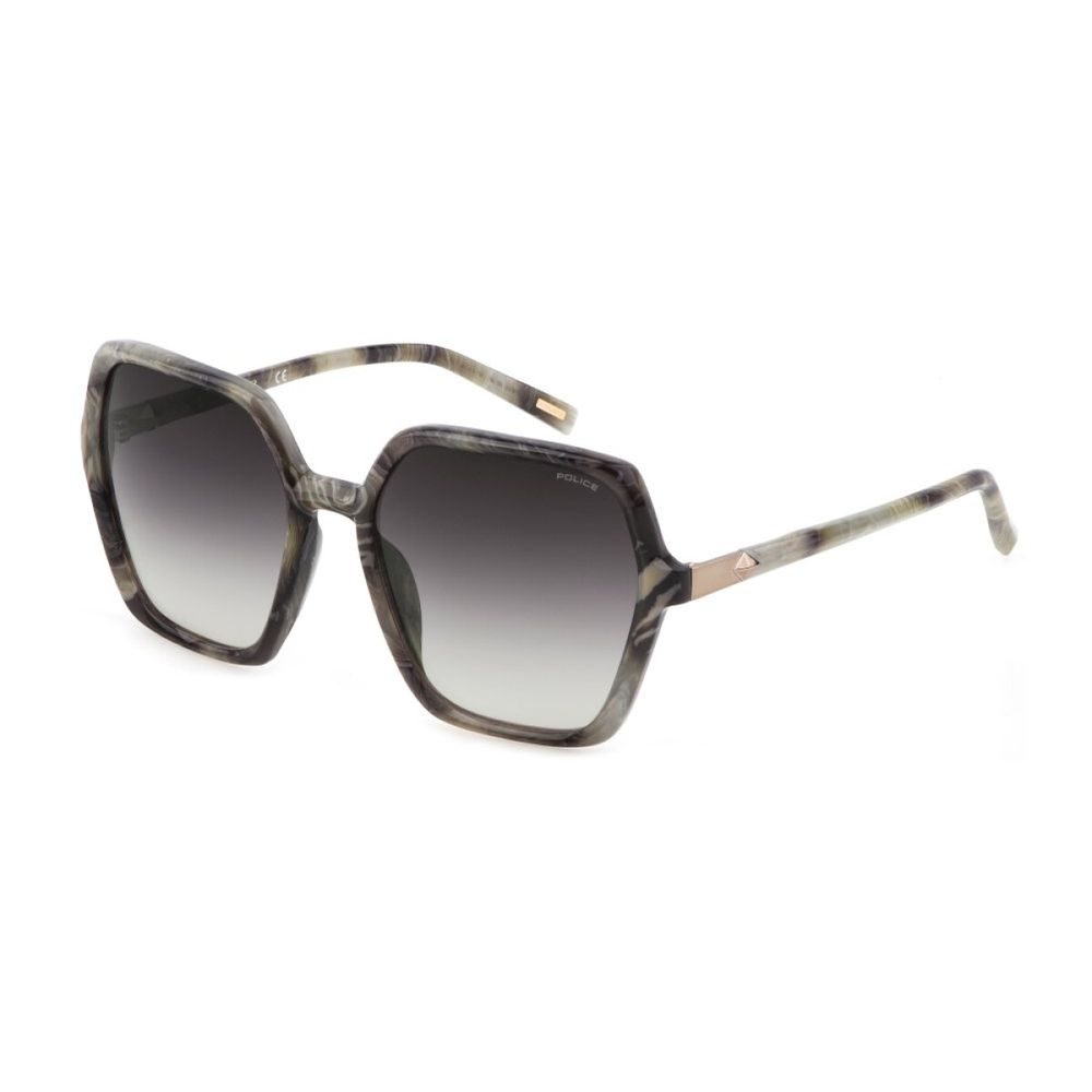 Police Graue Acetat-Sonnenbrille