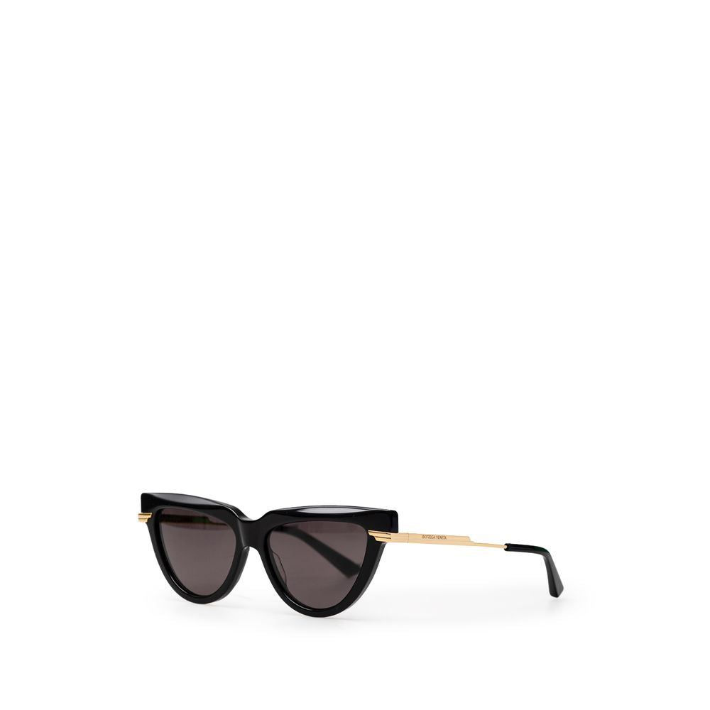 Bottega Veneta Schwarze Acetat-Sonnenbrille