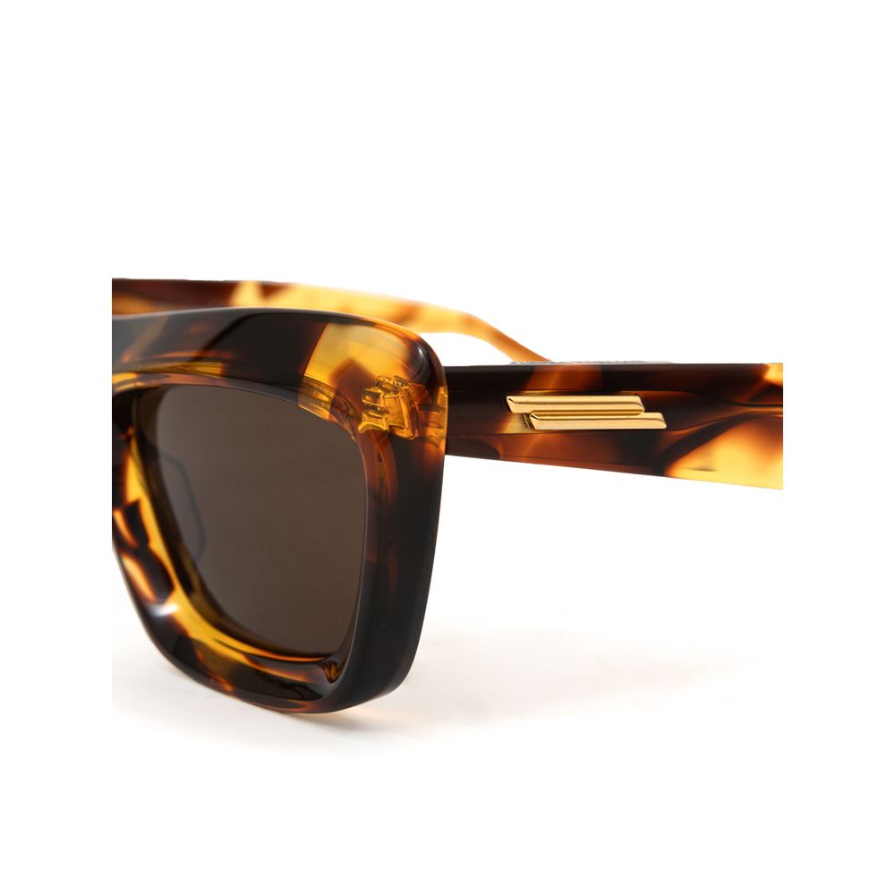 Bottega Veneta Braune Acetat-Sonnenbrille