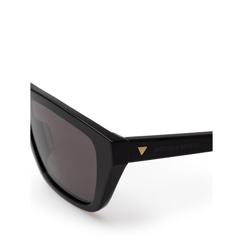 Bottega Veneta Schwarze Acetat-Sonnenbrille