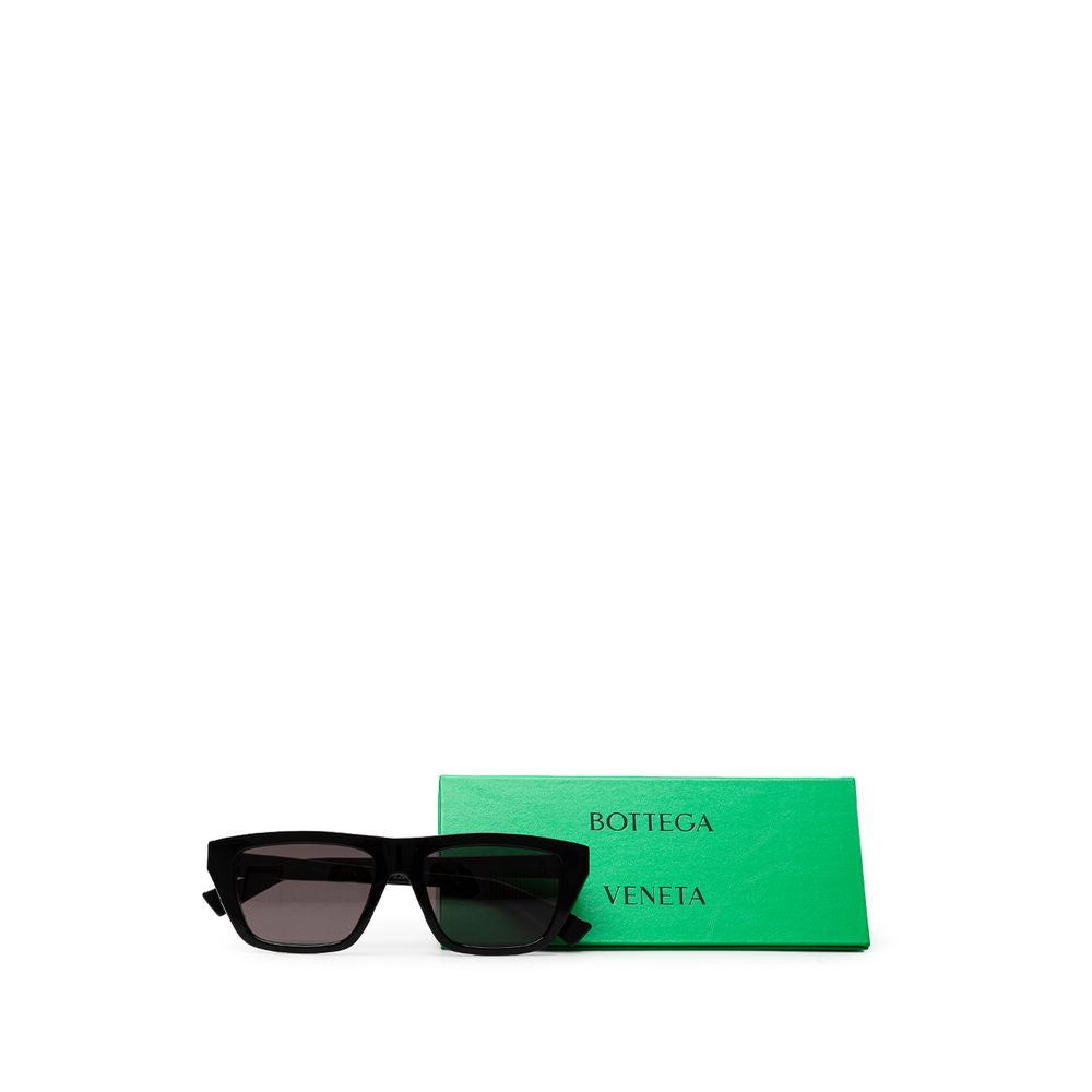 Bottega Veneta Schwarze Acetat-Sonnenbrille