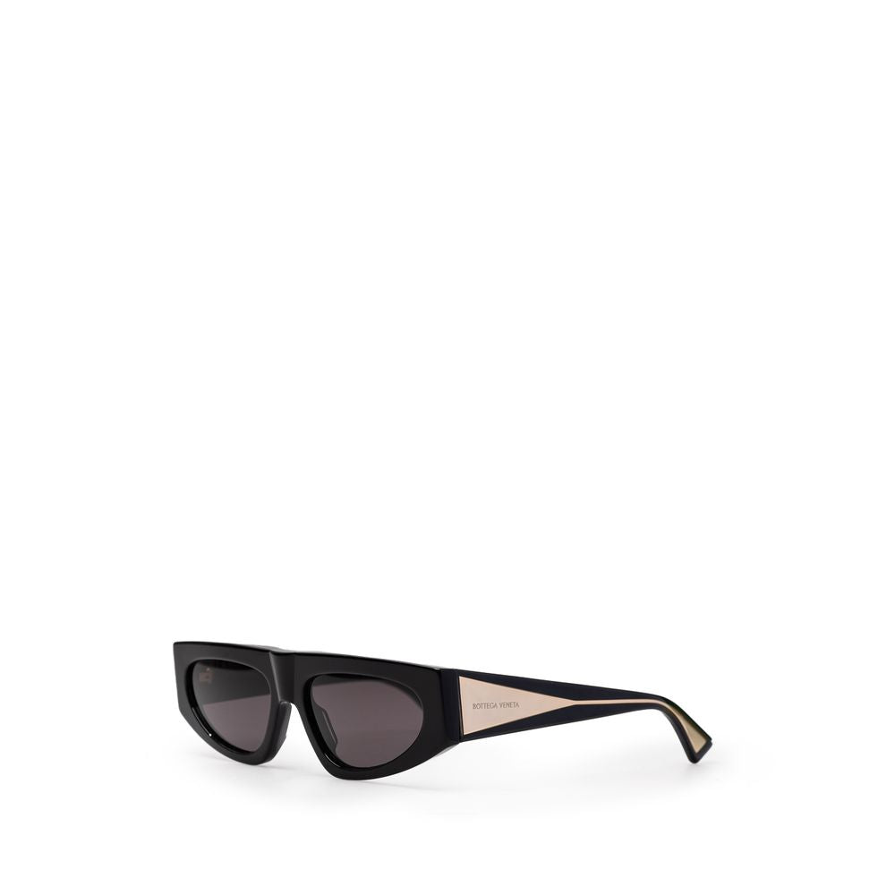 Bottega Veneta Schwarze Acetat-Sonnenbrille