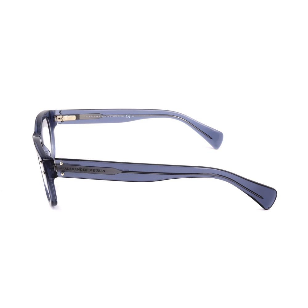 Alexander McQueen Blaue Acetat-Rahmen