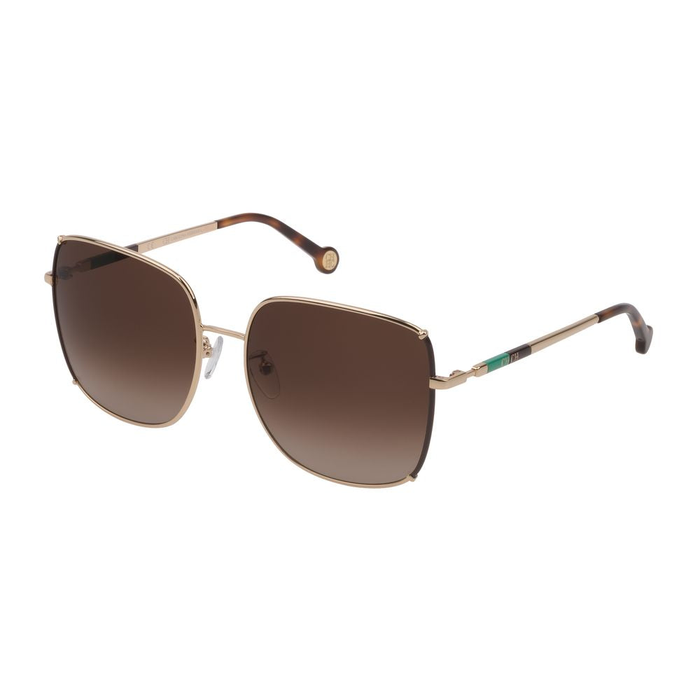 Carolina Herrera Multicolor Metall-Sonnenbrille