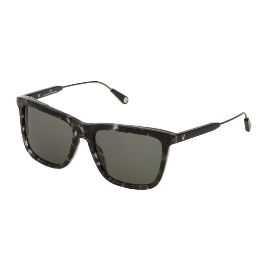 Carolina Herrera Braune Acetat-Sonnenbrille