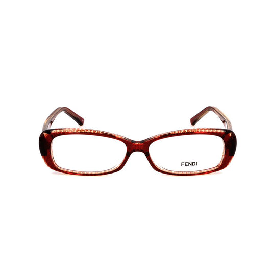 Fendi Bordeaux Acetat-Rahmen