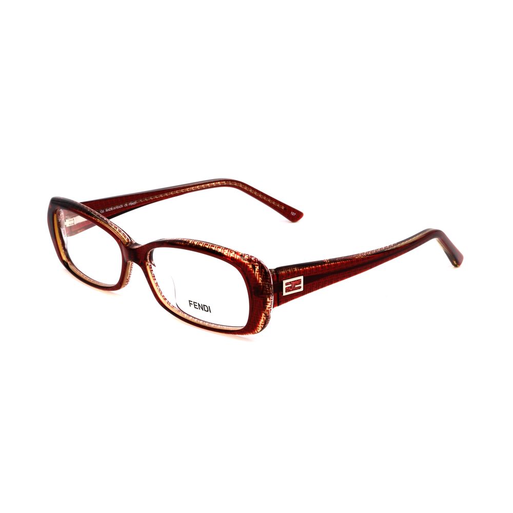 Fendi Bordeaux Acetat-Rahmen