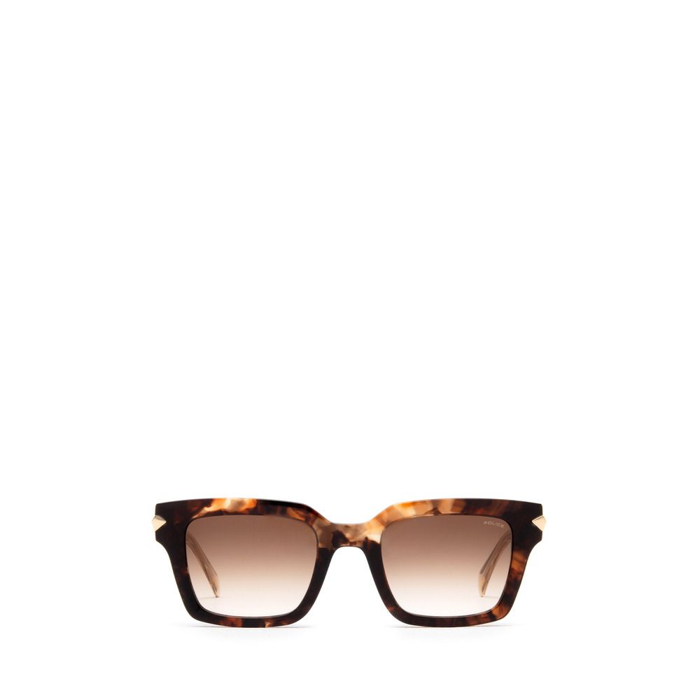 Police Braune Acetat-Sonnenbrille