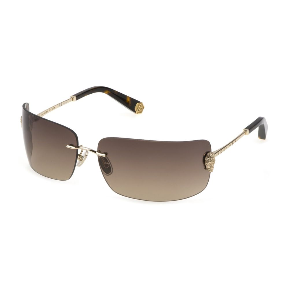 Philipp Plein Multicolor Metall-Sonnenbrille