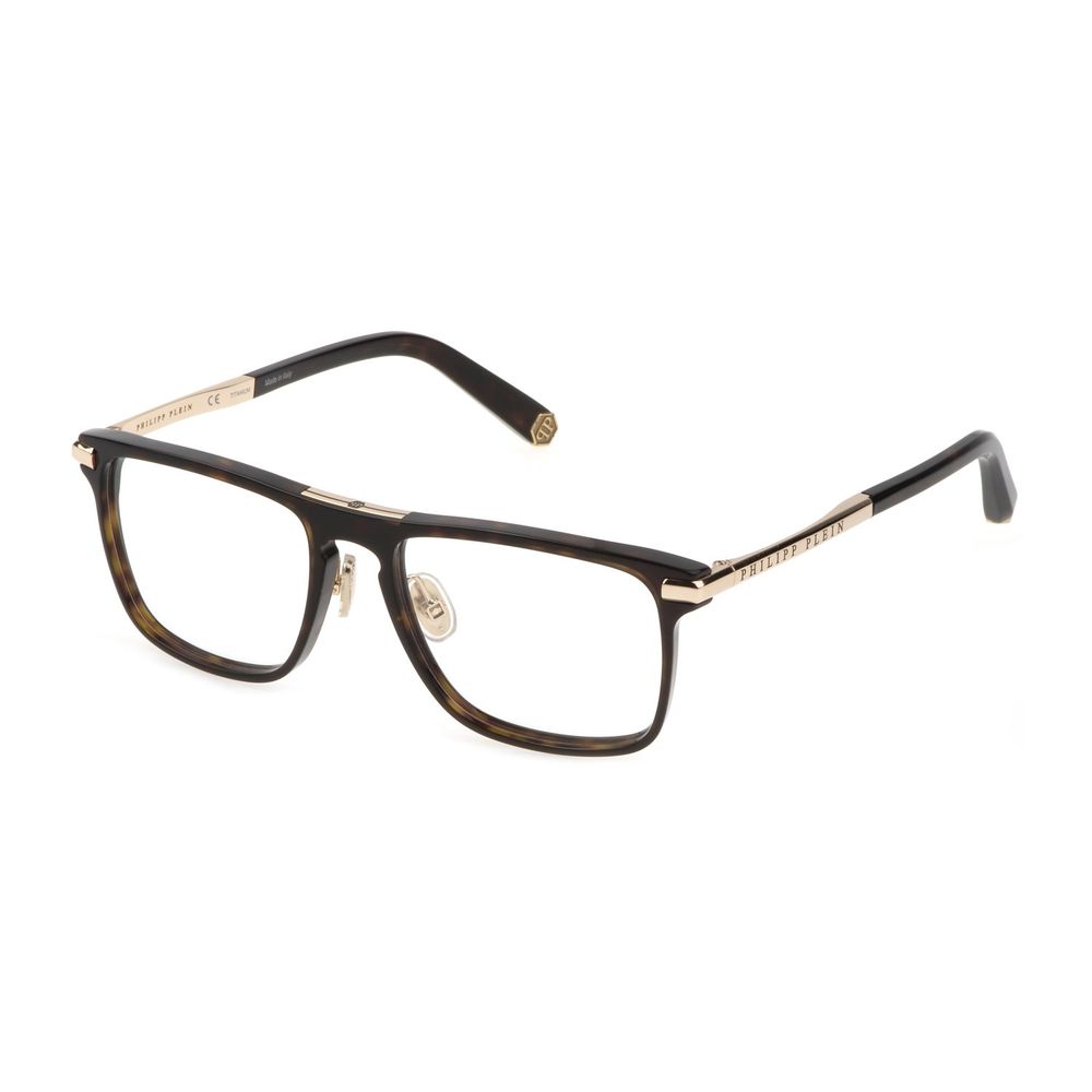 Philipp Plein Braune Acetat-Rahmen