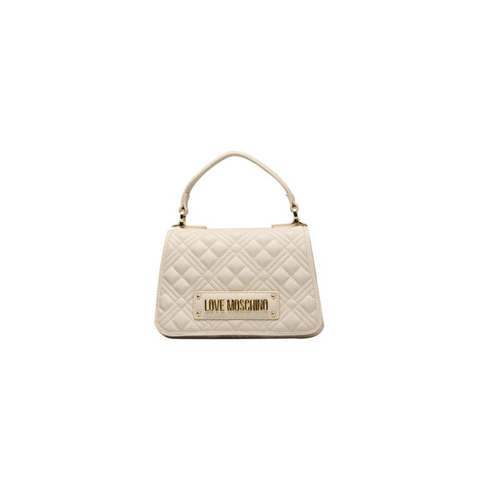 Love Moschino Beige Polyethylen Frauen Handtasche