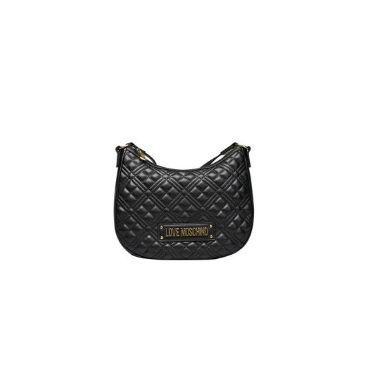 Love Moschino Schwarz Polyethylen Frauen Crossbody Tasche