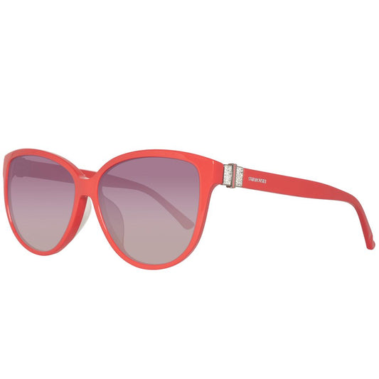 Swarovski Rote Acetat-Sonnenbrille