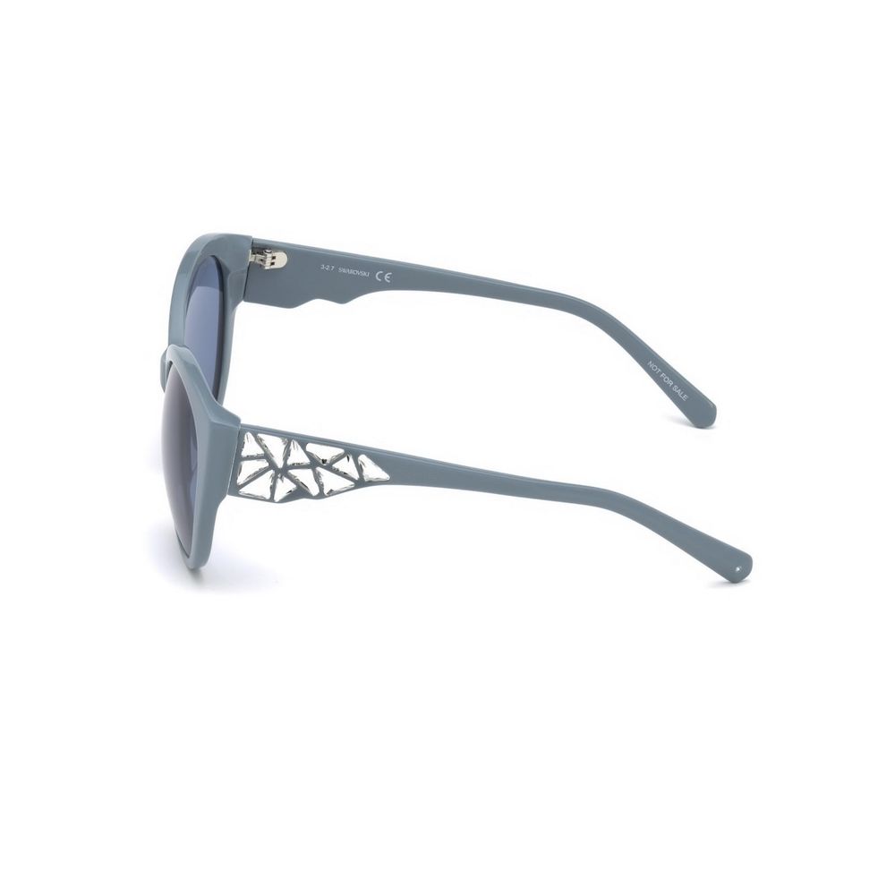 Swarovski Blaue Plastiksonnenbrille