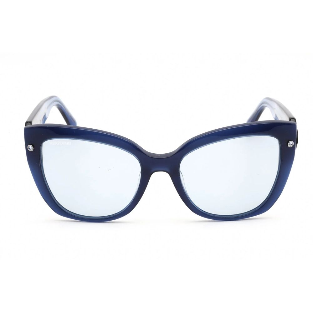 Swarovski Blaue Plastiksonnenbrille