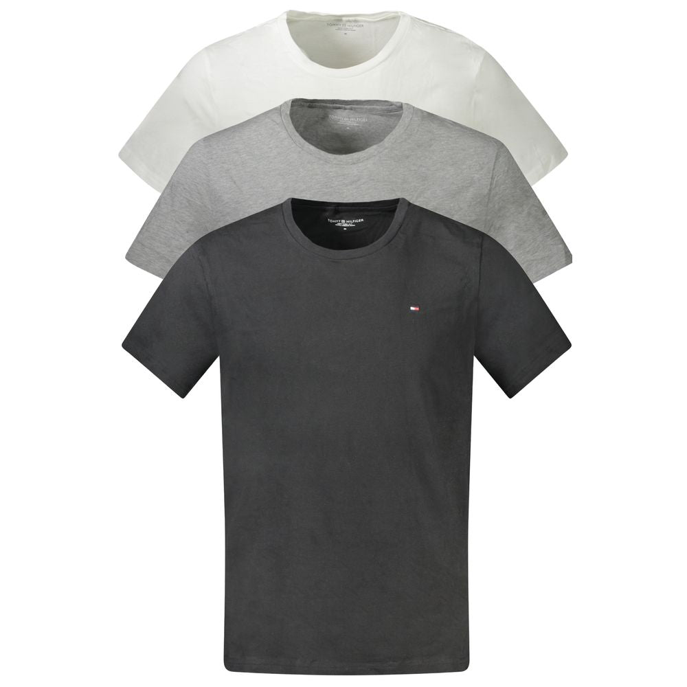 Tommy Hilfiger T-Shirt aus grauer Baumwolle