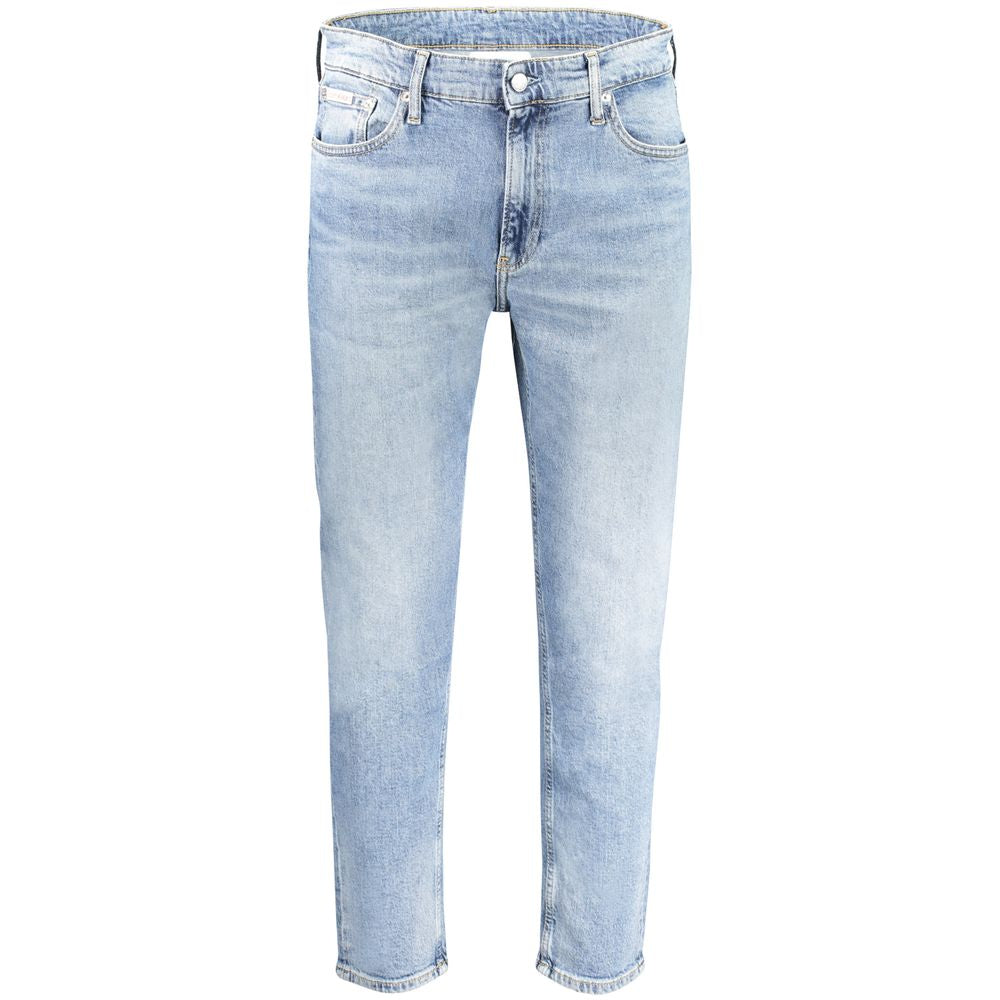 Calvin Klein Hellblaue Baumwolljeans & Hose