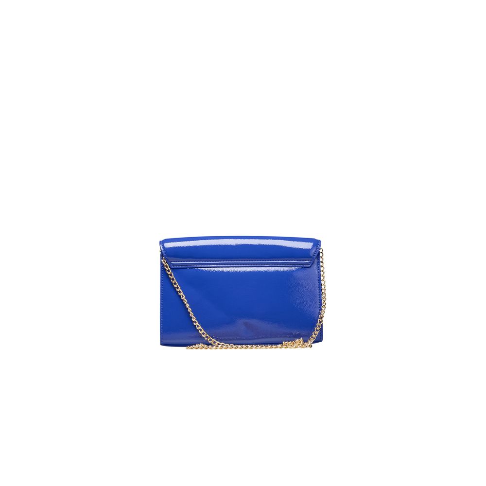 Love Moschino Blau Polyethylen Frauen Crossbody Tasche