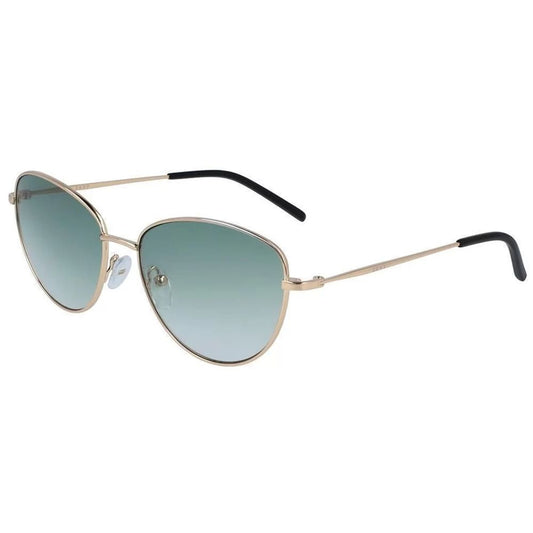 DKNY Goldene Metall-Sonnenbrille