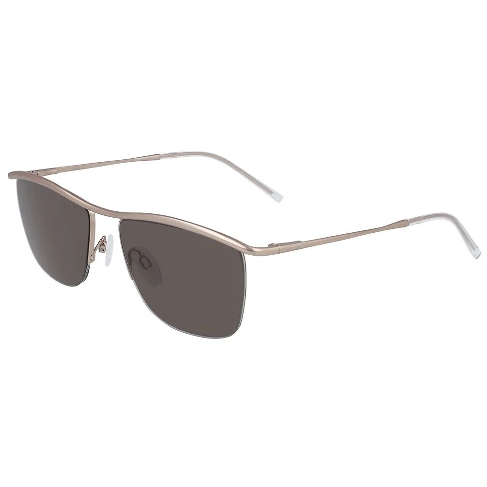 DKNY Roségoldene Metall-Sonnenbrille