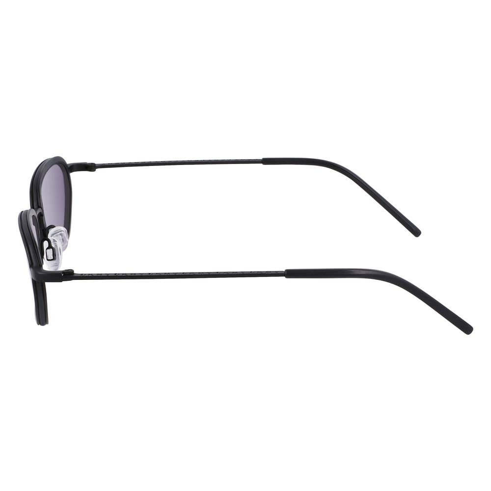 DKNY Schwarze Metall-Sonnenbrille