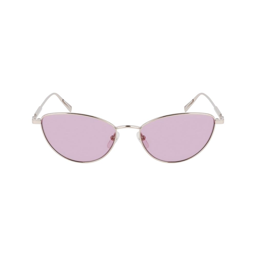 Longchamp Roségoldene Metall-Sonnenbrille