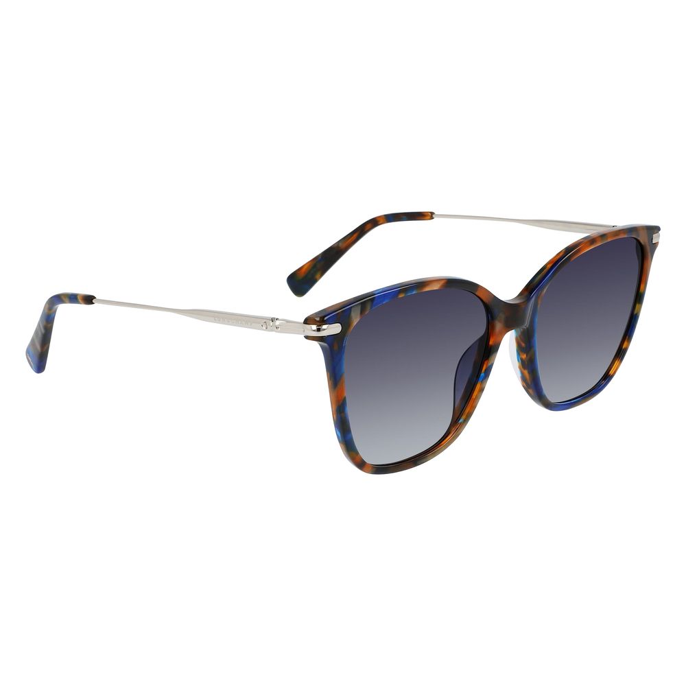 Longchamp Blaue Acetat-Sonnenbrille