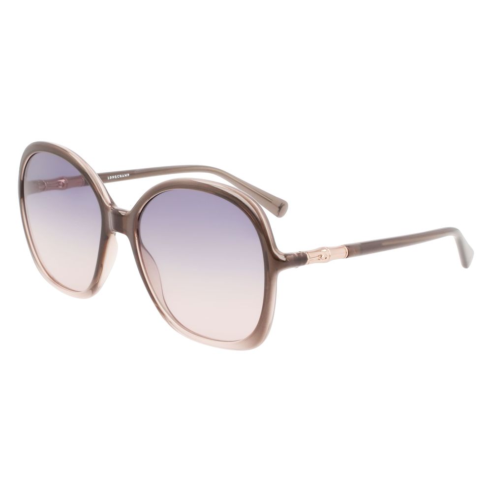 Longchamp Graue Bio Injected Sonnenbrille