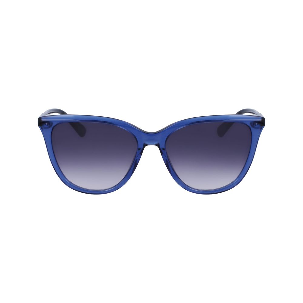 Longchamp Blaue Acetat-Sonnenbrille